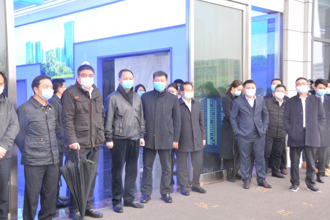 长沙市委副书记、代市长郑建新一行调研九游娱乐Nineame官方网站环境长沙中联产业园